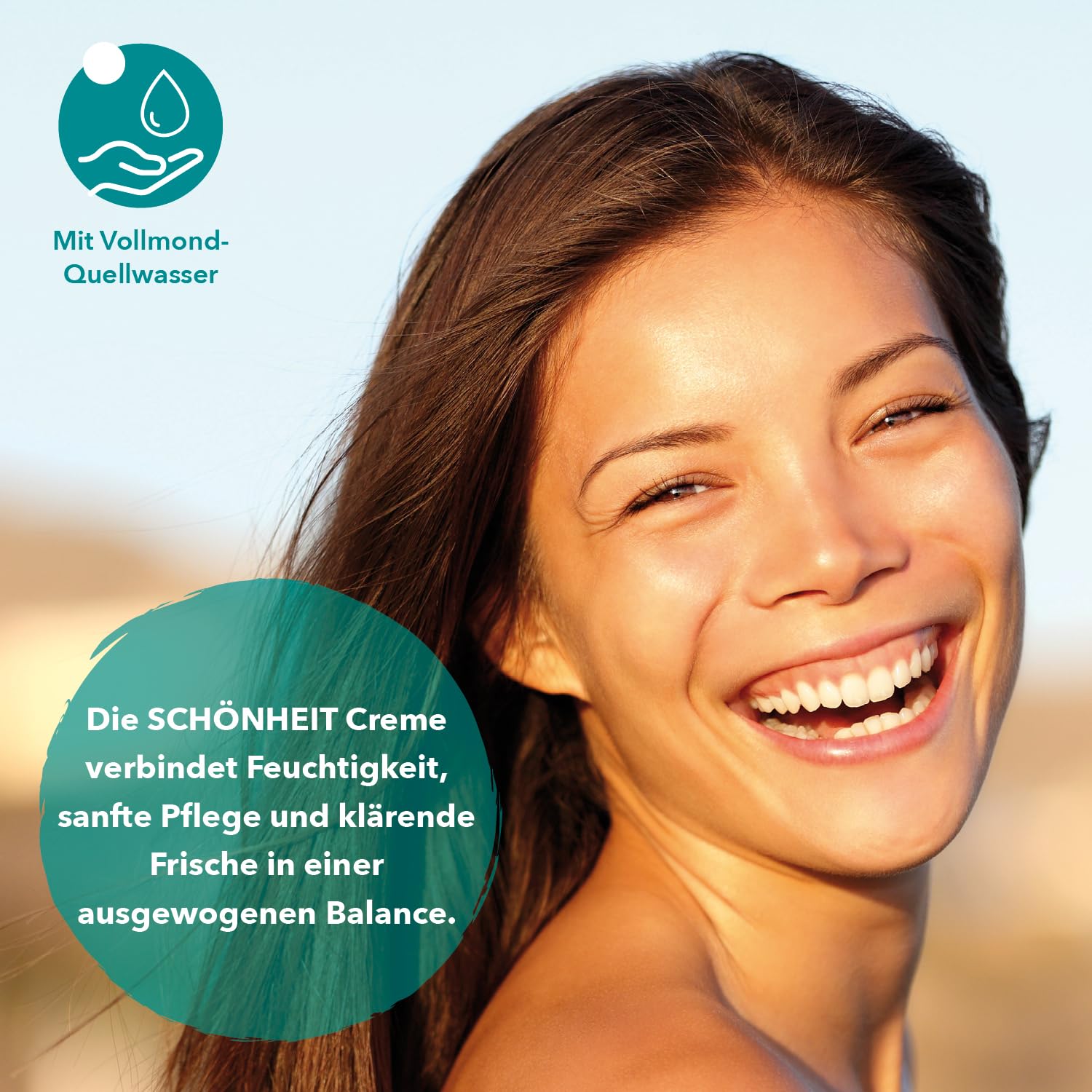 SK Naturkosmetik SCHÖNHEIT Gesichtscreme – sanfte Creme für jugendliche & unreine Haut | mit Jojobaöl, Weizenprotein & MSM (Schwefel) | feuchtigkeitsspendend & antibakteriell | Made in Germany