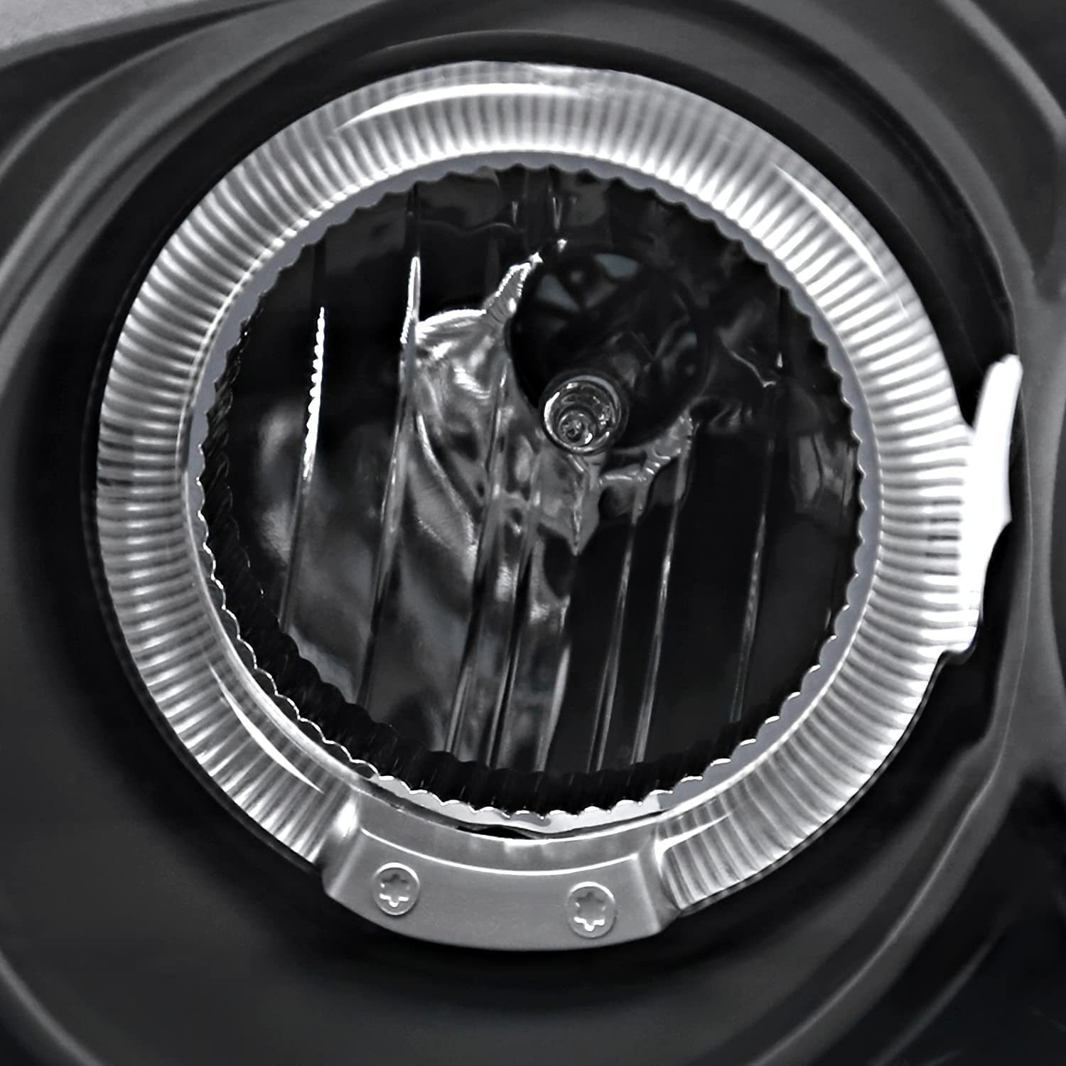 HTH glitter setup（BLACK） Amazon.com: No-Brow Headlight Mount BLACK Harley Sportster