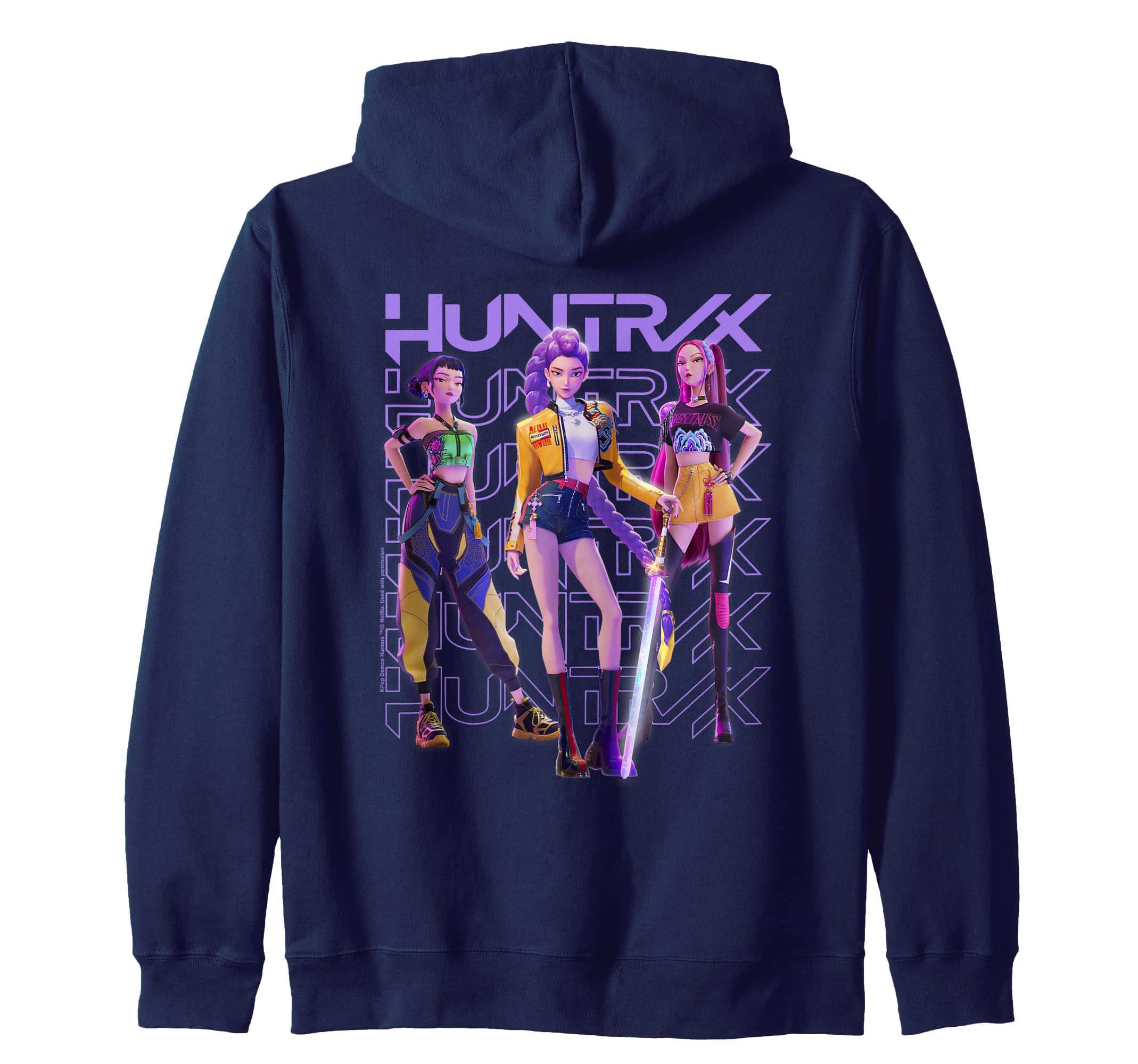 Felpa Con Cappuccio KPop Demon Hunters - Set 2 Pezzi Per Bambini E Ragazzi