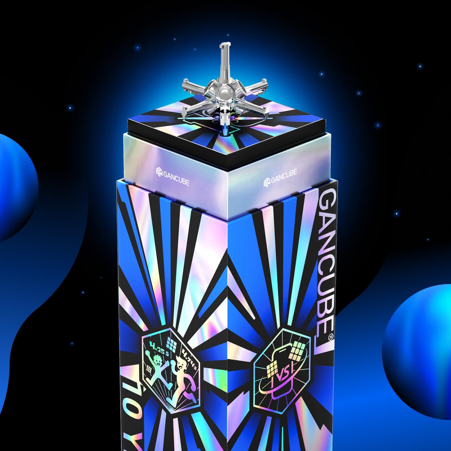 マスミン Fidgets For Kids GAN 251 M Leap 10th Anniversary Speed Cube