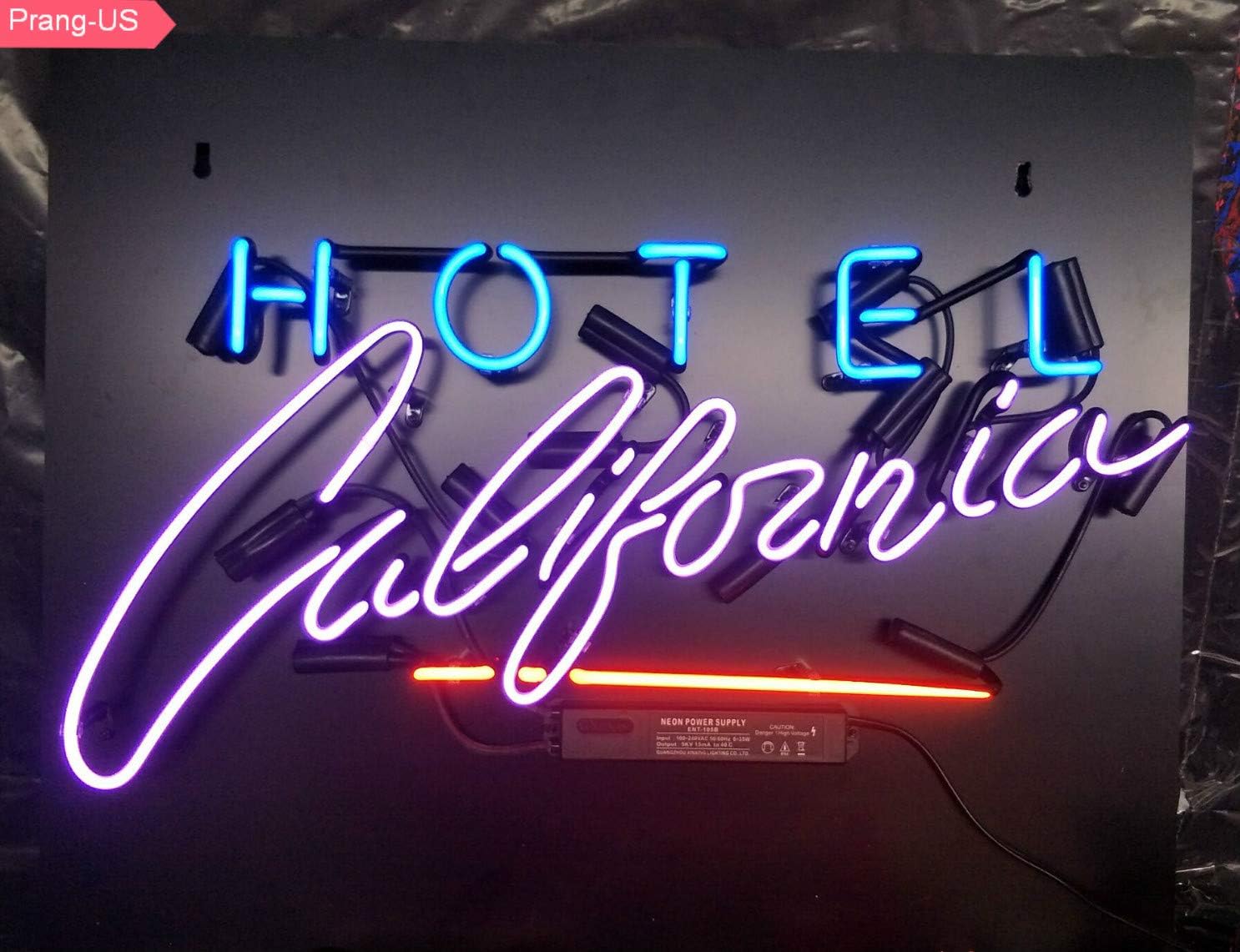 Amazon.com: Prang-US Hotel California Neon Signs 20×16 inch with Black