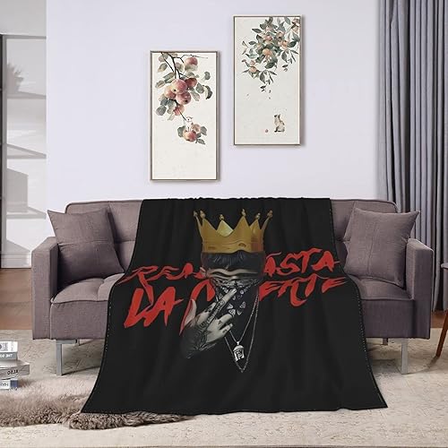 Miniatura 6 de Real Anuel Hasta Aa La Muerte - Manta de microforro polar para sofá, cama, funda gráfica novedosa, manta cómoda para aire acondicionado, para todas