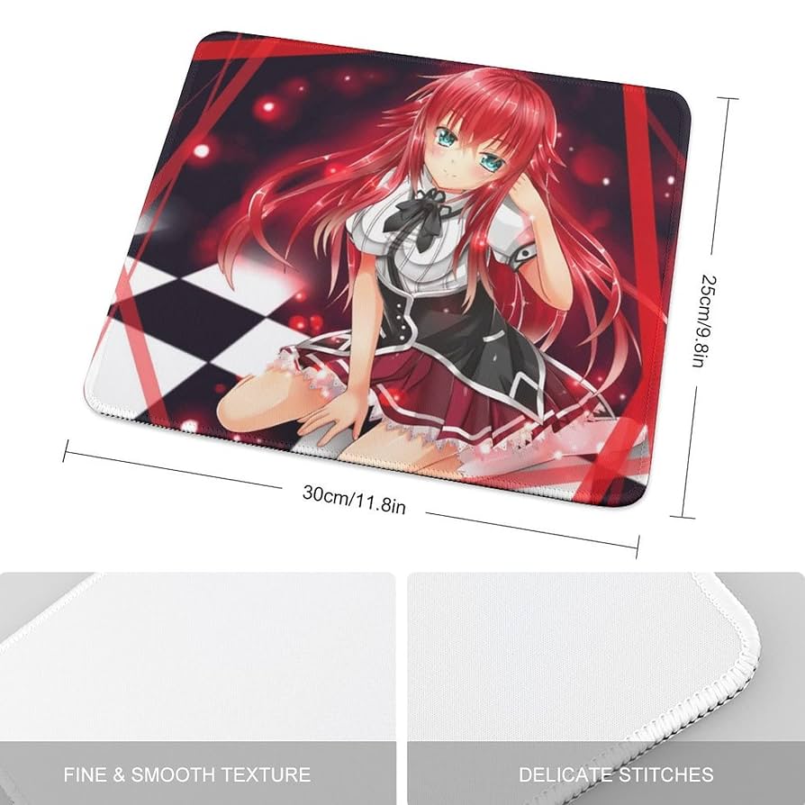 Amazon.co.jp：マウスパッド ハイスクールD×D リアス 赤髪