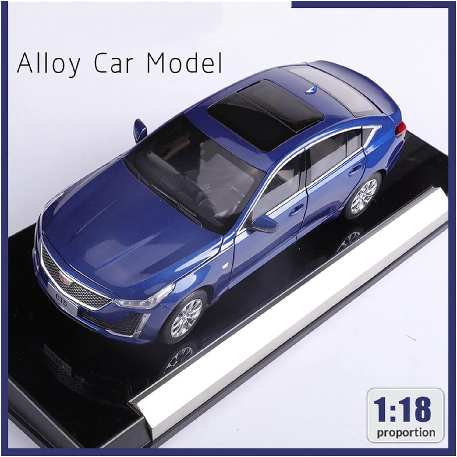 1/18 for CadillacCT5 Metal Diecast Model Car Vehicle Gift Toys Hobby Display Collection Ornaments(with Box)