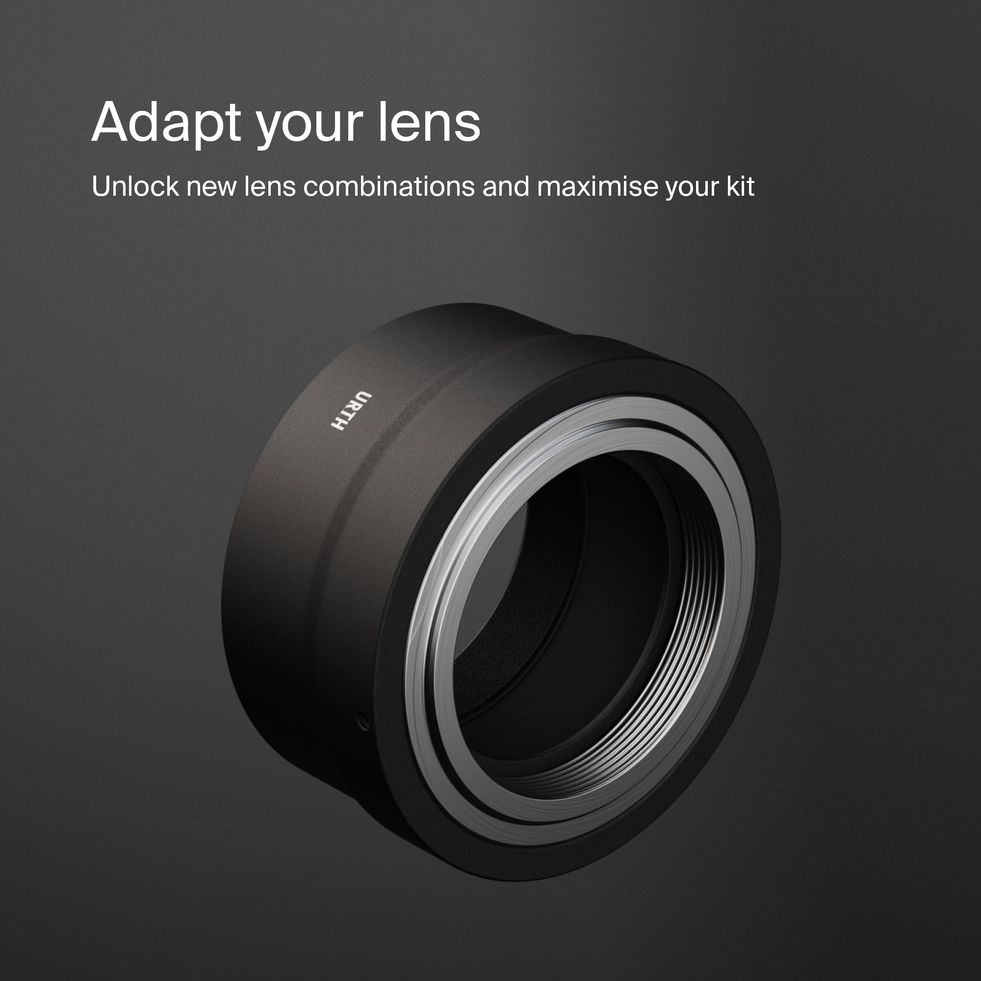Urth Adaptador de Montura para Objetivo (Manual): Compatible con M42 Lens and Sony E Cuerpo de cámara