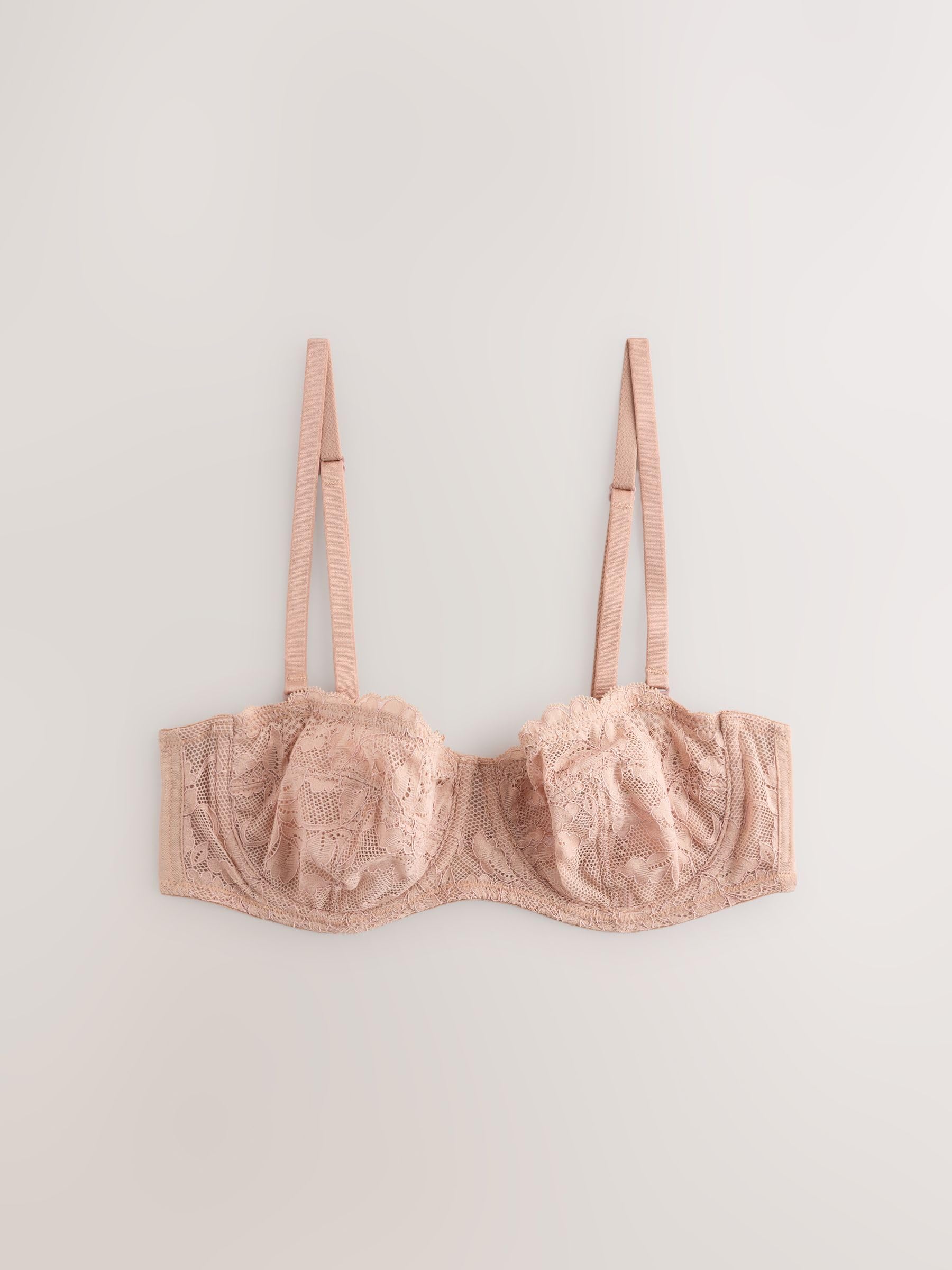 NEXT Brasier multifunción sin tirantes para mujer con encaje, paquete de 2 unidades
