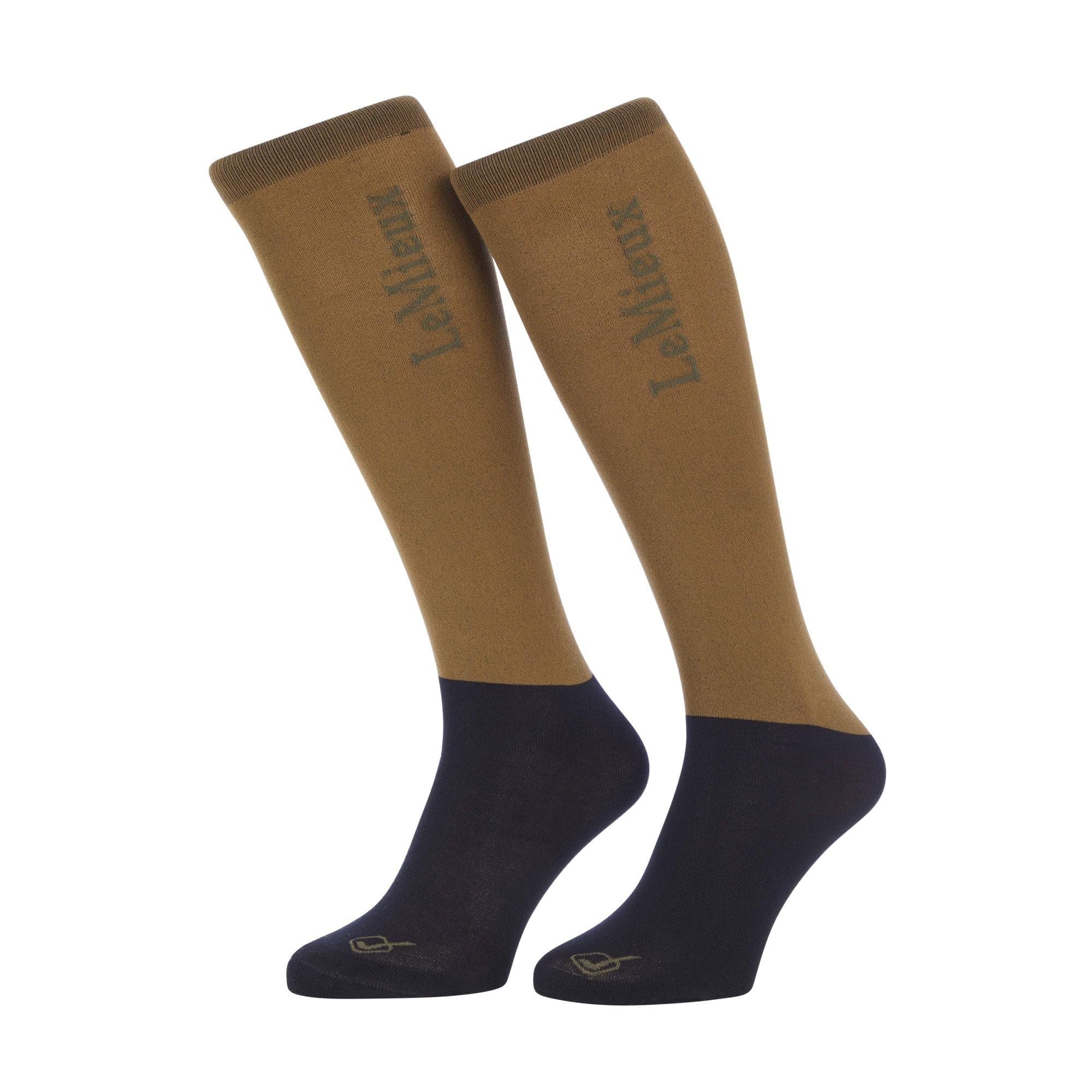 LeMieux My Competition Socks - Ginger (Twin Pack) Large