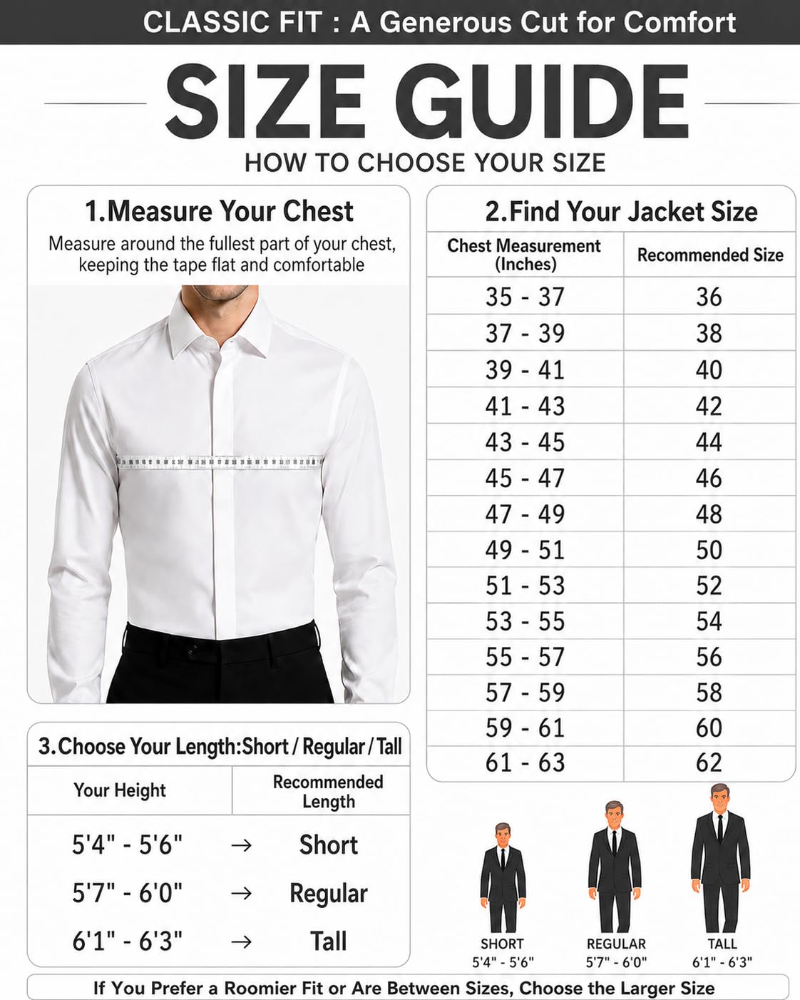 P&L La tuta classica da uomo di alta qualità separa pantaloni e giacca regolari e grandi e alti