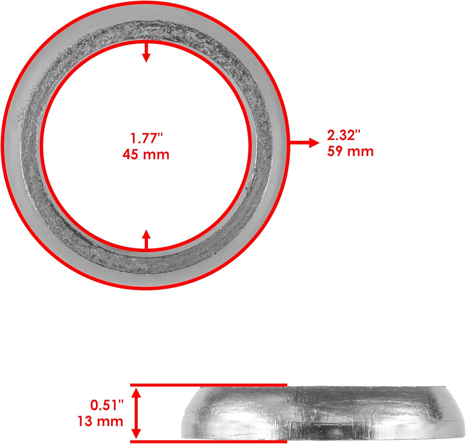 Caltric Muffler Kit Compatible with Polaris Sportsman X2 800 Efi 2007 2008 2009