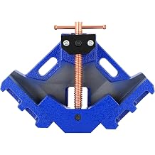 NYXOVA Cast Iron Welders Angle Clamp, Heavy Duty 90 Welding Angle Clamp