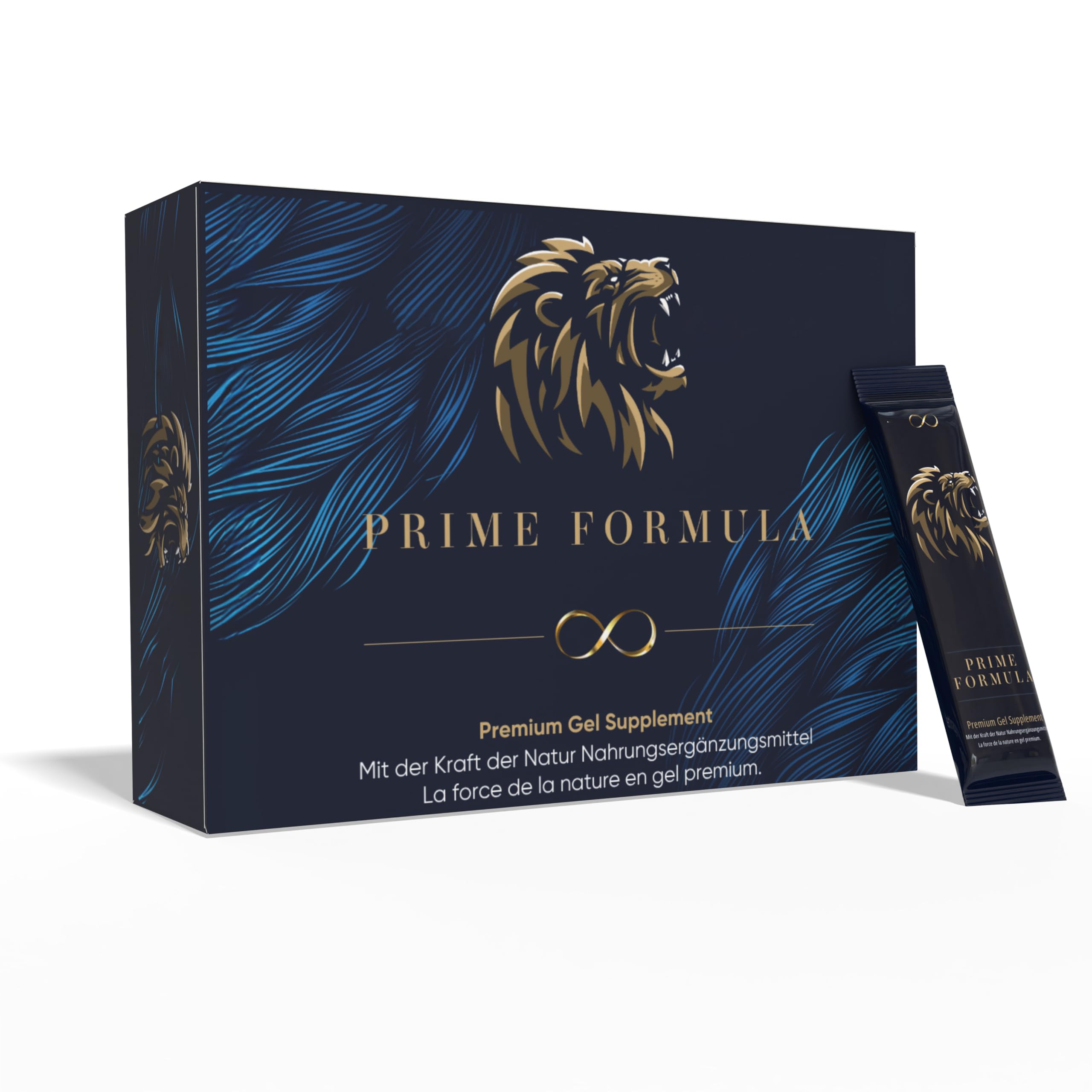 PRIME FORMULA Miel Afrodisíaco Hombre, Efecto Inmediato, 12x12g Stick Miel Gel, Fuerte para Hombres Activos