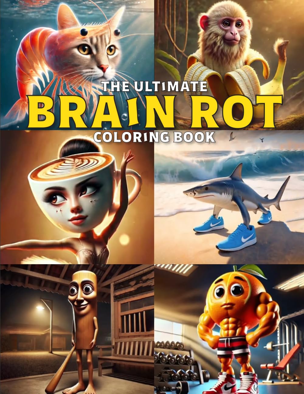 The Ultimate Brain Rot Coloring Book
