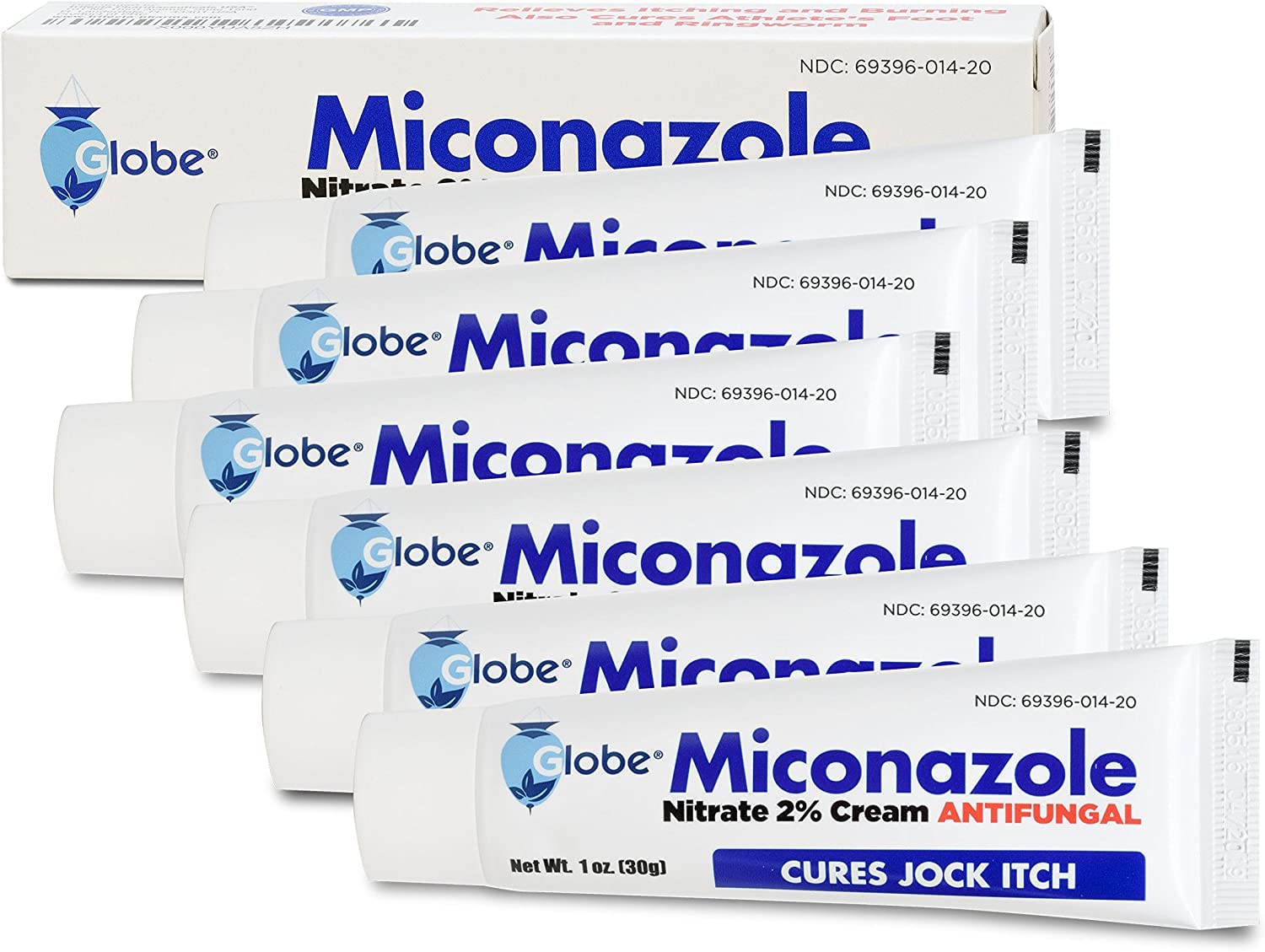 Globe Miconazole Nitrate 2 Anti fungal Cream Cures Most Athletes