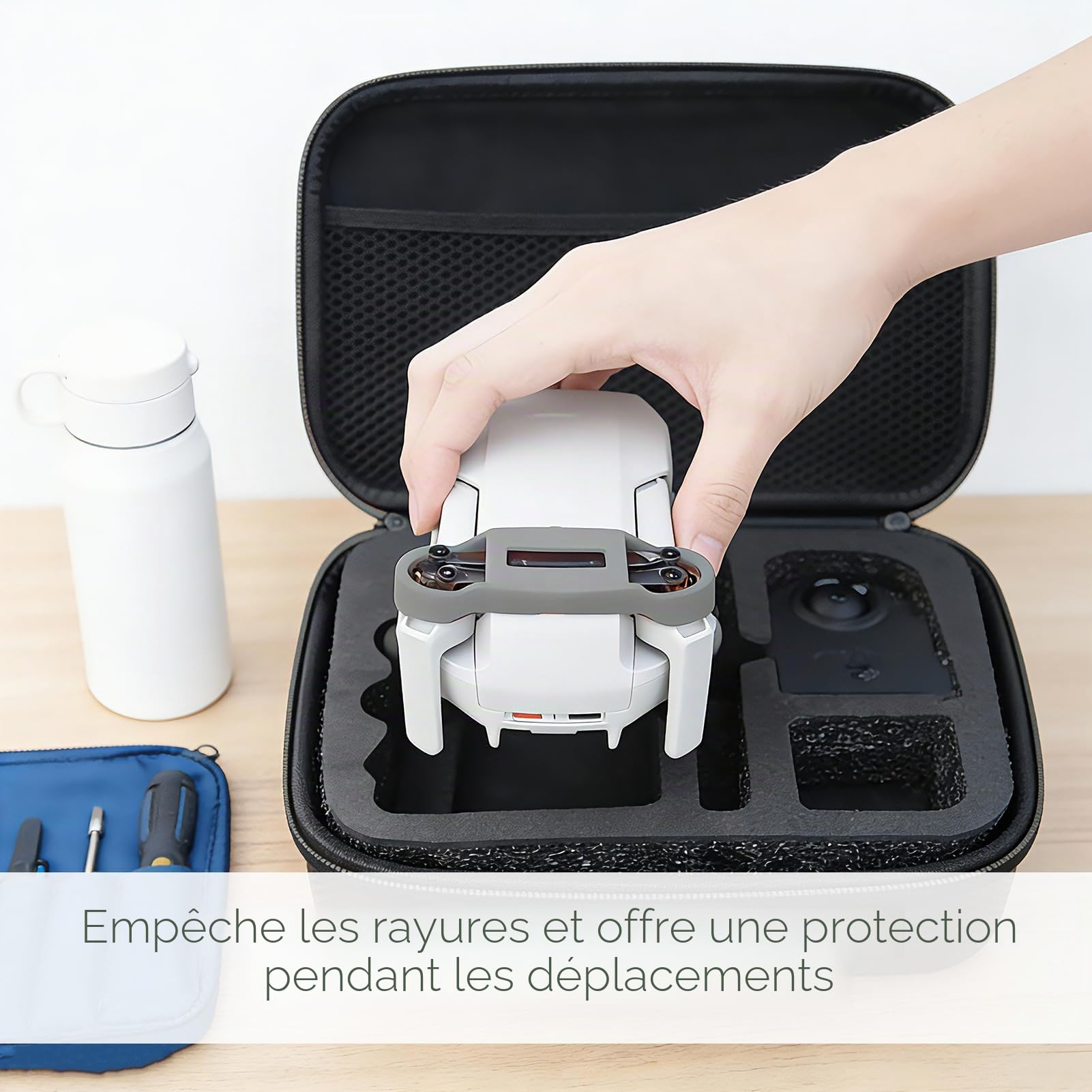 Sangles de support d'hélice pour mini 4K, 1 paire de supports d'hélice de drone, accessoire de drone, matériau en silicone, protection d'hélice, pales de protection, stabilisateur pour DJI Mavic Mini