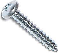 Vista 19 de 014973297435 - Tornillos de hoja metálica con cabeza Phillips Pan, 4 x 1, 100