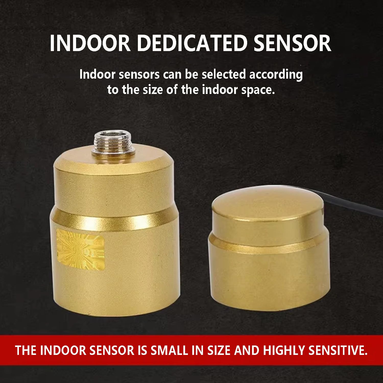 Wassersensor-Alarm-Leckdetektor, Mit LCD-Erkennungs-Host, Einstellbarer Lautstärke Und Frequenz, 2,0 m Maximale Erkennungstiefe, Geeignet Zur Erkennung Von Wasserlecks