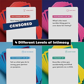 Truth or Drink Party Game by Cut I As Seen on TikTok, YouTube, and Snapchat | 410 Hilarious Questions | Ages 21+ | 2+ Players I Fun Games for Adults