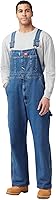 Dickies Men's Bib Overalls - 100% Cotton Denim, Roomy Fit, Triple Stitched Durable Workwear for Tough Jobs