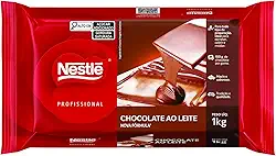 Barra de Chocolate ao Leite NESTLɮ 1kg