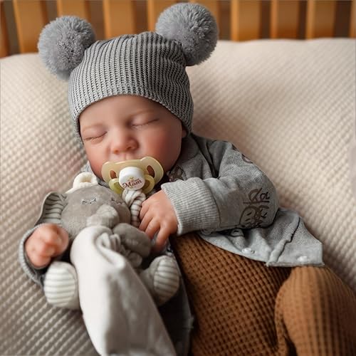 Miniatura 7 de ADFO Muñecas de bebé Reborn realistas de 20 pulgadas, muñeca de bebé realista de sensación suave, muñecas de bebé de la vida real, muñecas