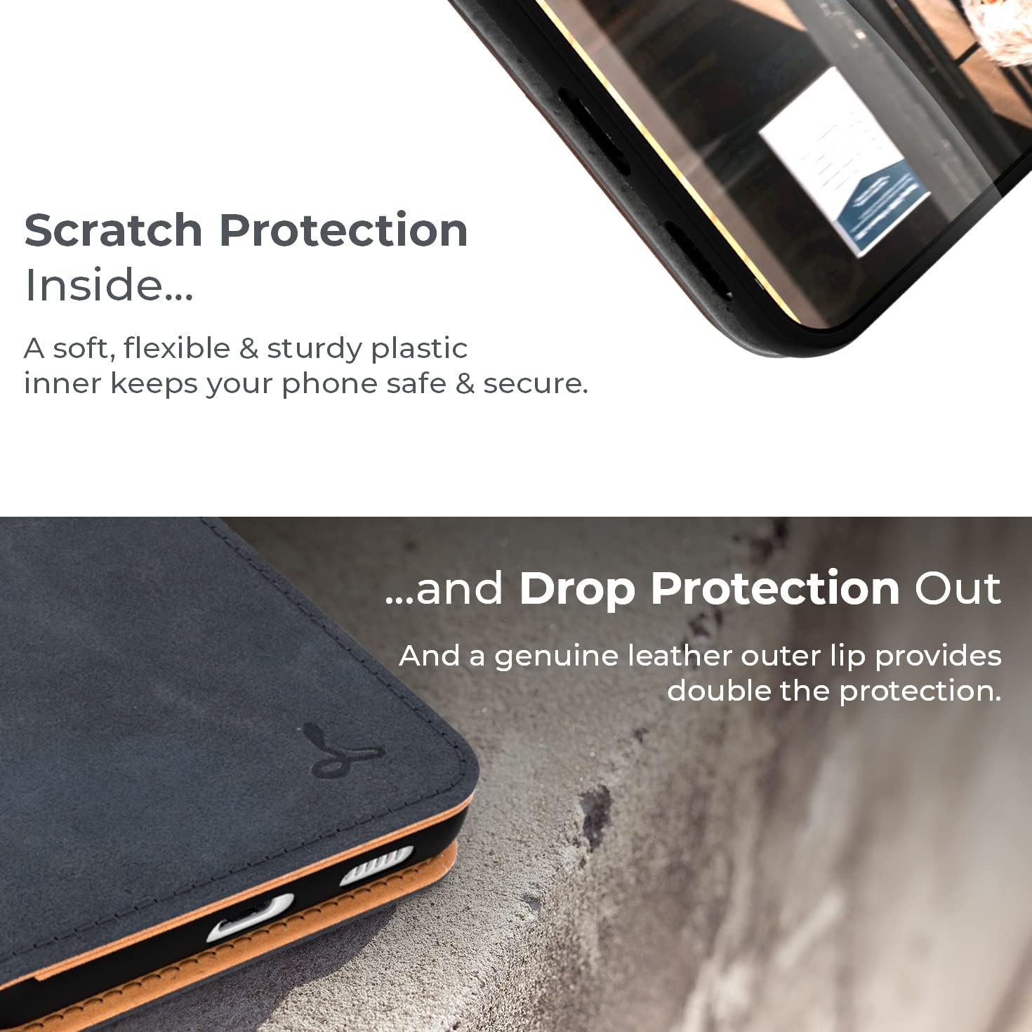 Snakehive Leather Wallet for Samsung Galaxy S21 FE 5G - Real Leather Wallet Phone Case with Viewing Stand and Card Holder - Flip Folio Cover with Card Slots (Navy)