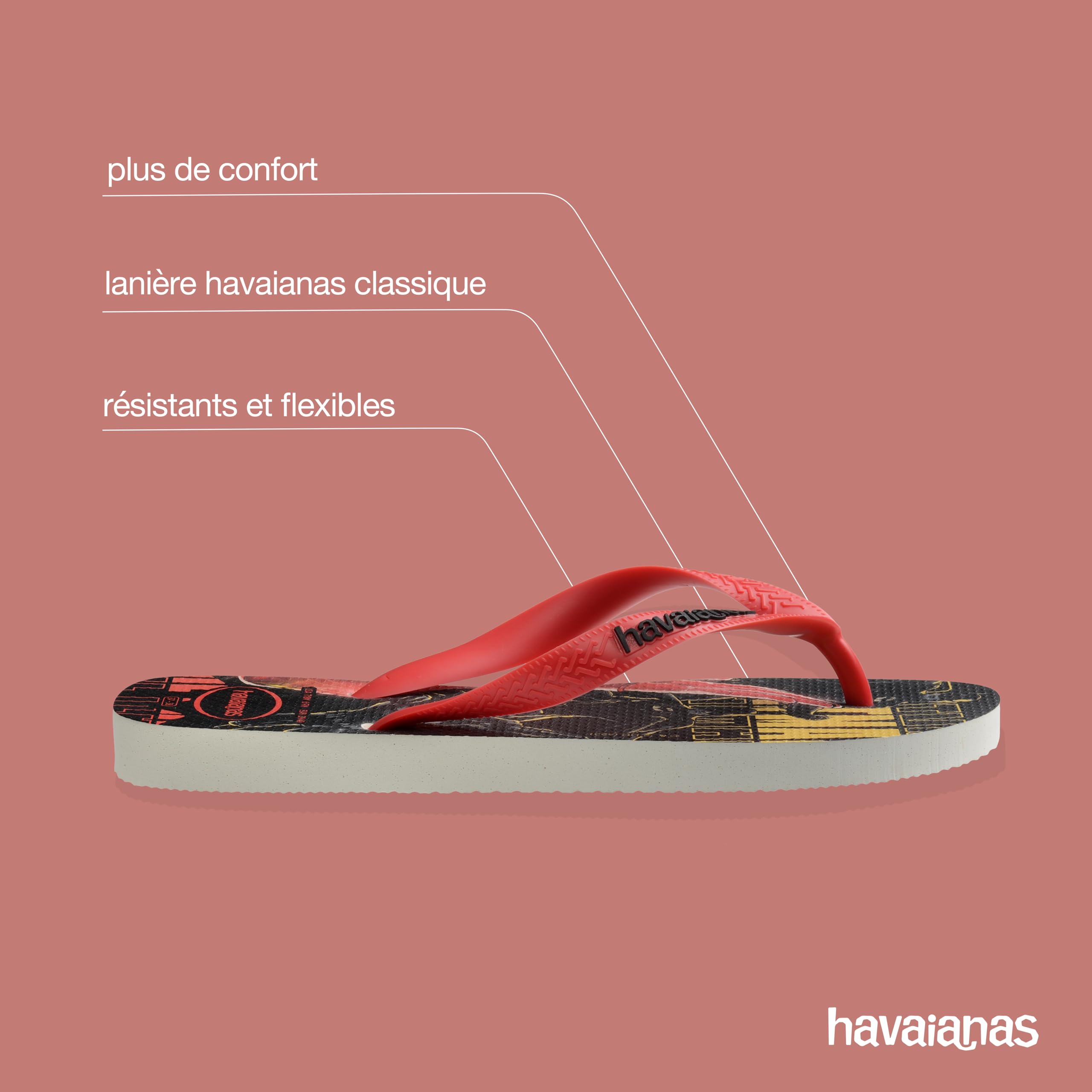 Havaianas Top Herois Dc Mixte Tongs