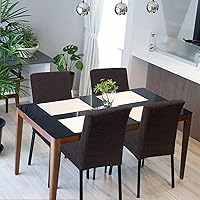 Vista 112 de Juego de 6 fundas elásticas para sillas de comedor, extraíbles y lavables, para sillas de comedor, hotel, ceremonia