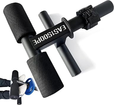 Tibialis Bar Ergonomic Size Tibialis Trainer Tib Raises Exercise Equipment | Thickened Foam Pad | Tibia Dorsi Calf Machine for Training Tibialis Anterior Muscle Ankle Dorsiflexion Strength
