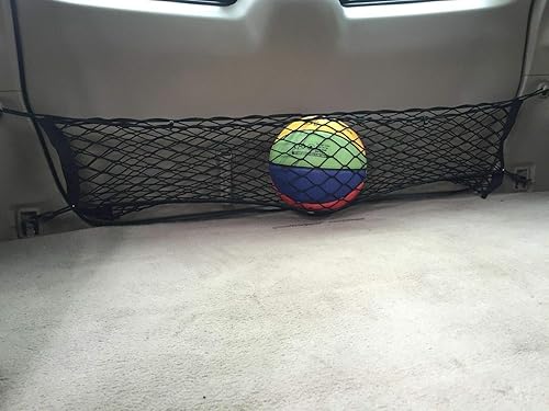 Red de carga organizadora de maletero trasero para Toyota Highlander 2008-2013 Red de carga estilo sobre para SUV Organizador de maletero de coche