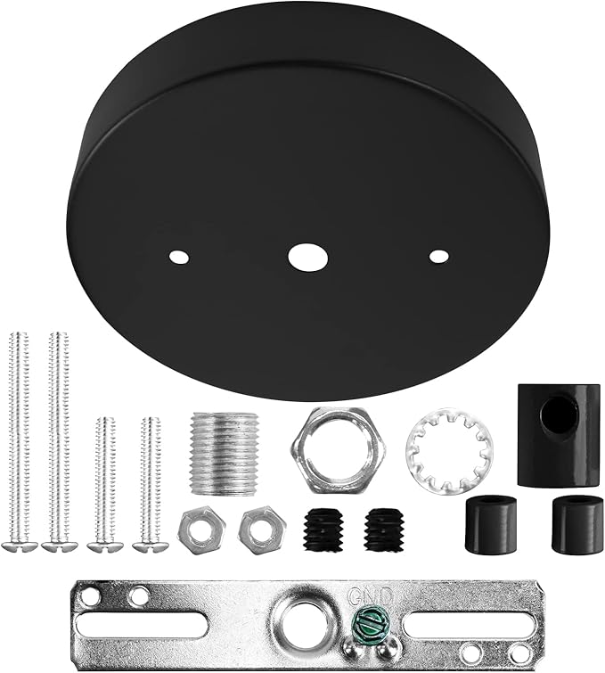 Sangle Sopffy Pendant Light Canopy Kit, 5 1/8 Inches Ceiling Lighting Canopy Kit with All