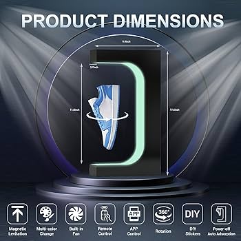 Amazon.com: Levitating Sneaker Display, Magnetic Floating