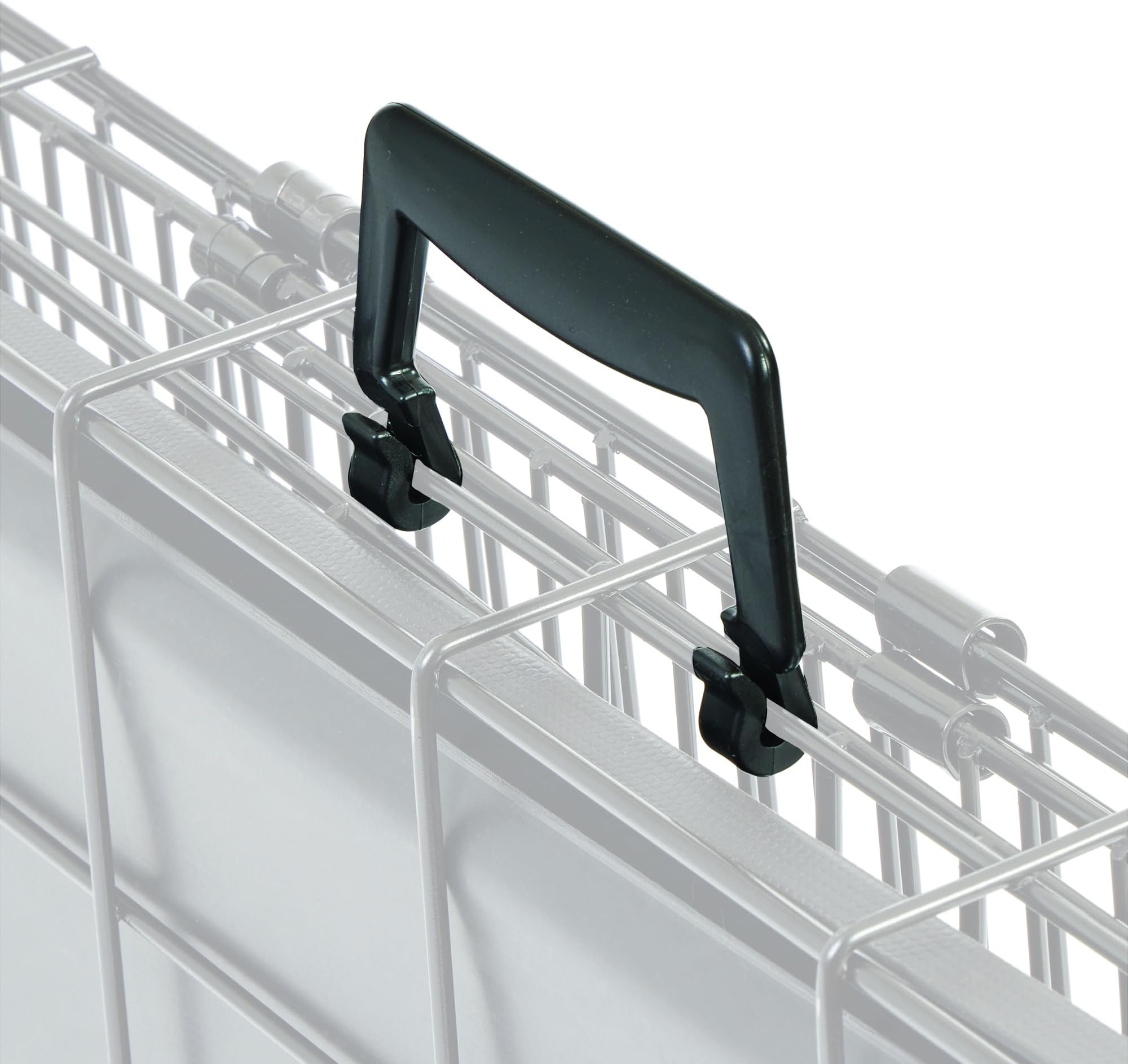 MidWest Homes for Pets Replacement Plastic Handle for Dog Fold and Carry Crate, Black, Handle-1