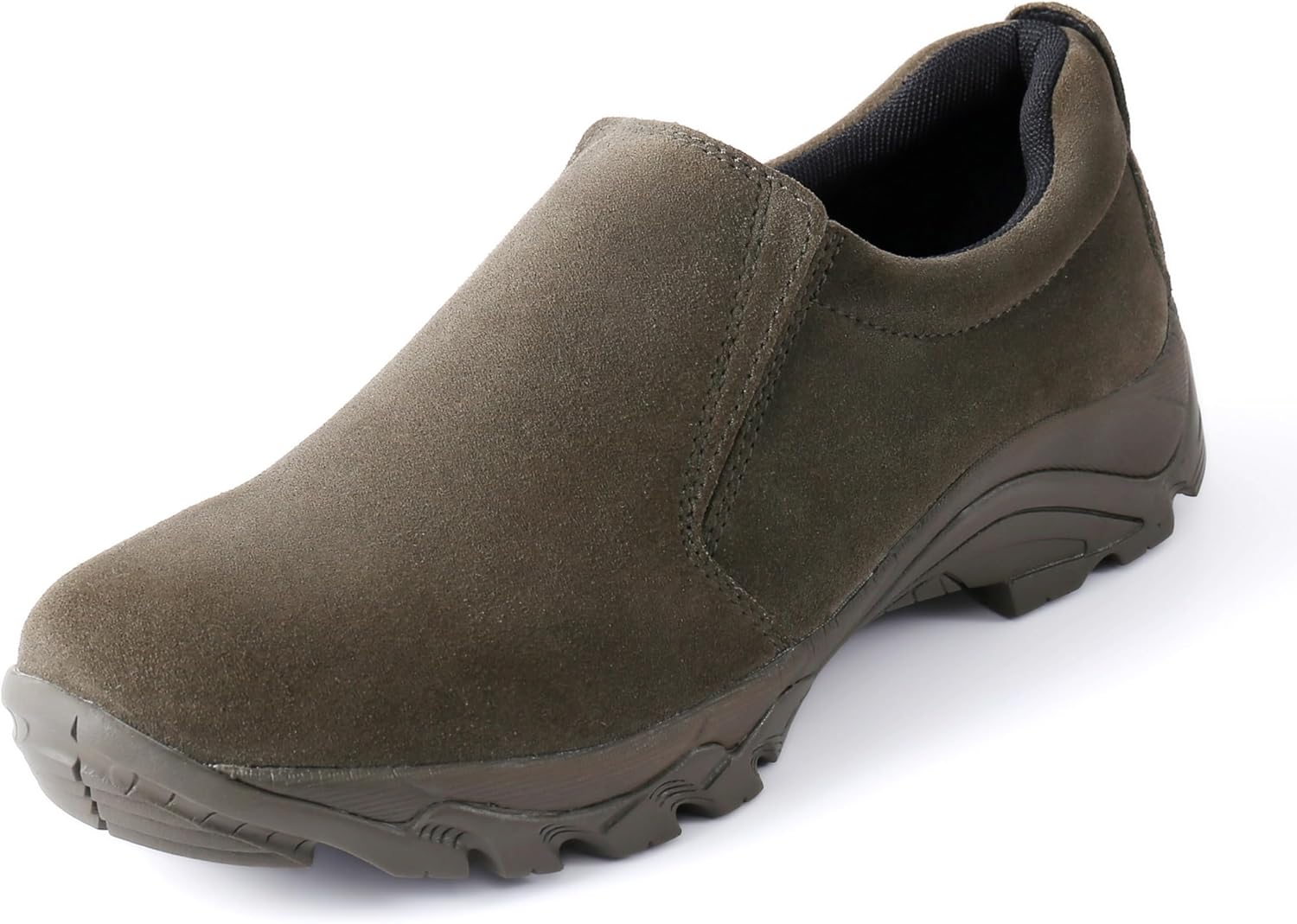 Men's Leather Slip-on Shoes, Lightweight Comfortable Versatile Stylish Loafers with Steel Shank - Image 7