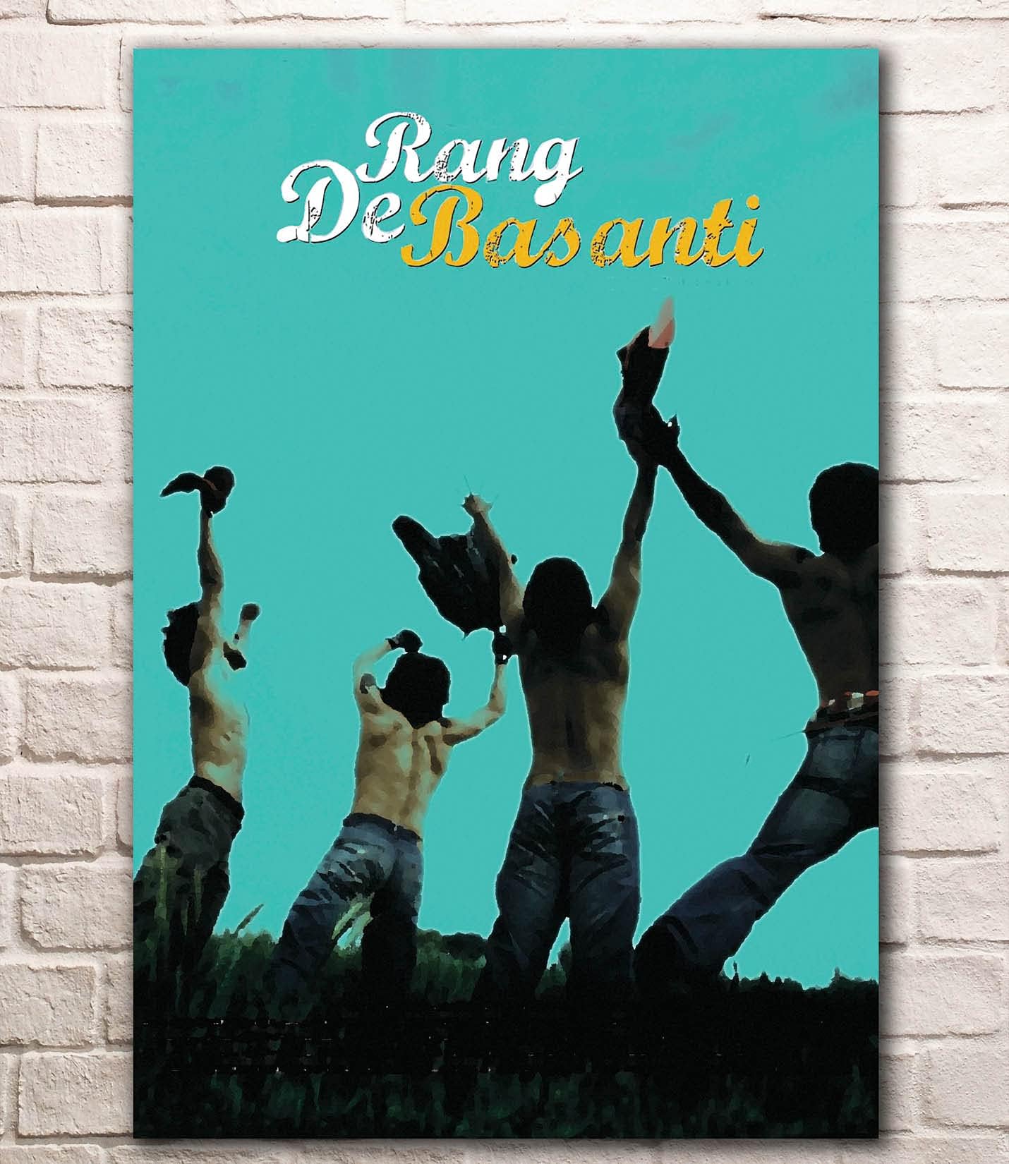 Good Hope - Bollywood Posters Rang De Basanti Poster For Room & Office (13 Inch X 19 Inch, Rolled)