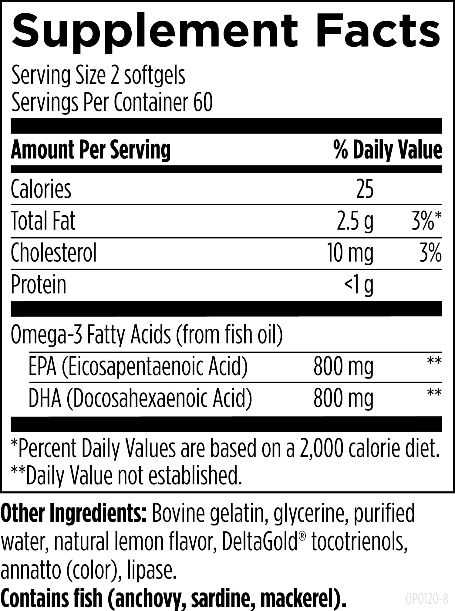 Designs for Health OmegAvail Hi-Po, Omega-3 Fish Oil, 120 Softgels — Amazon image 3