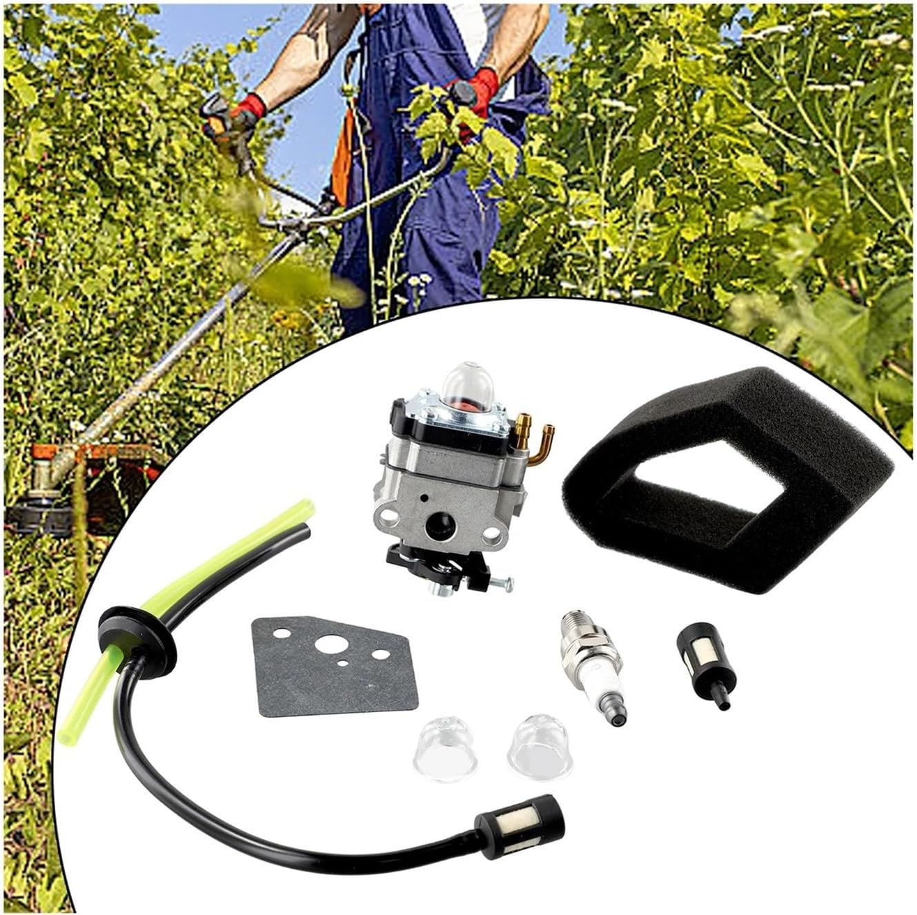 Fit For GX22 Brush Cutter Carburetor 139F 1 5For For Air Filter Replace Part OEM 16100 ZM5 803 GCA91