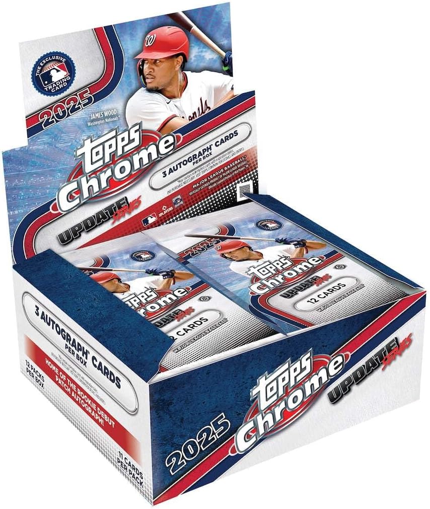 2025 TOPPS Chrome Updates Jumbo