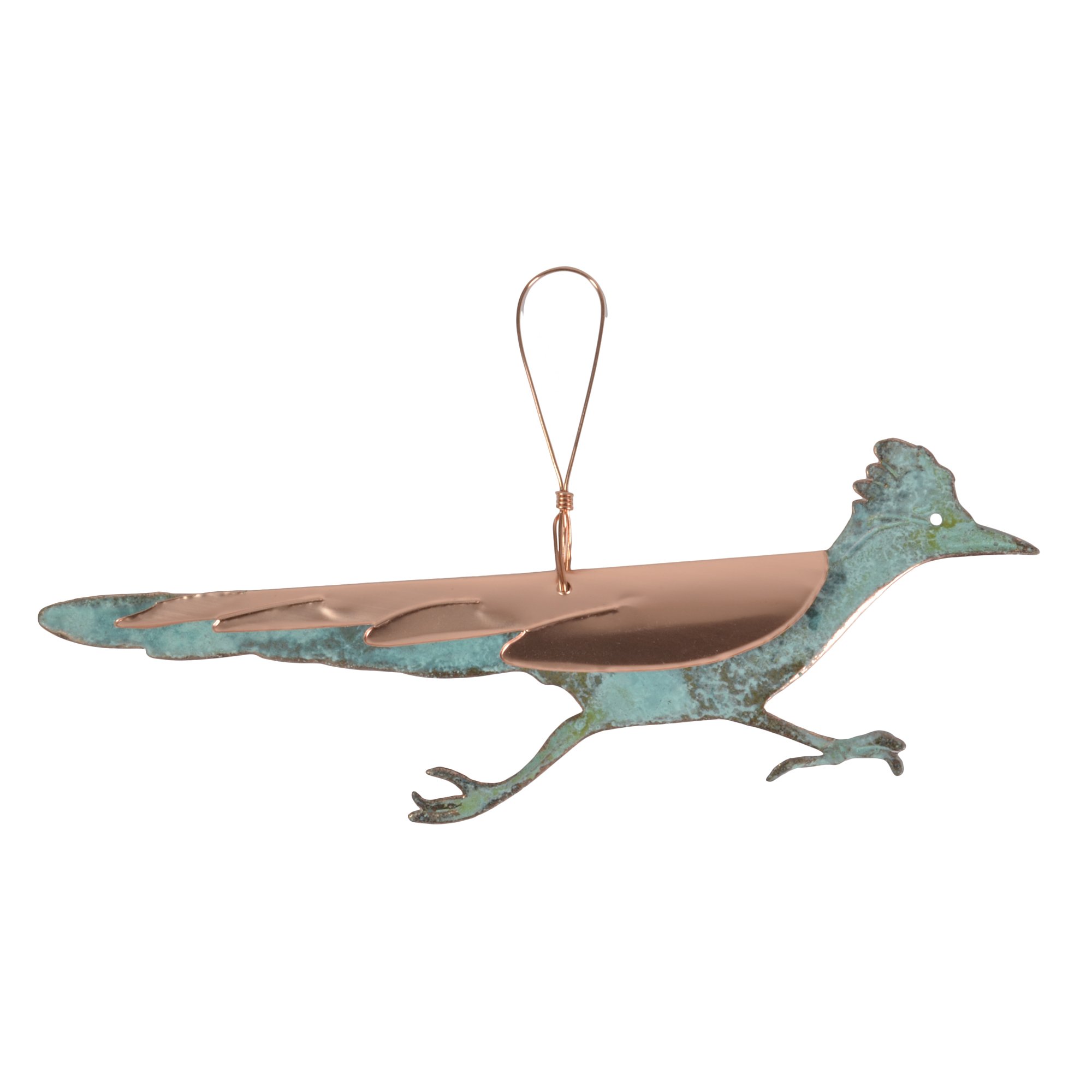Dos Damas Designs Roadrunner Copper Ornament