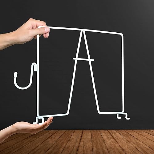 Miniatura 2 de Evelots Separadores de estantes de alambre, organización y almacenamiento adicionales para el armario para el hogar u oficina, paquete de 10