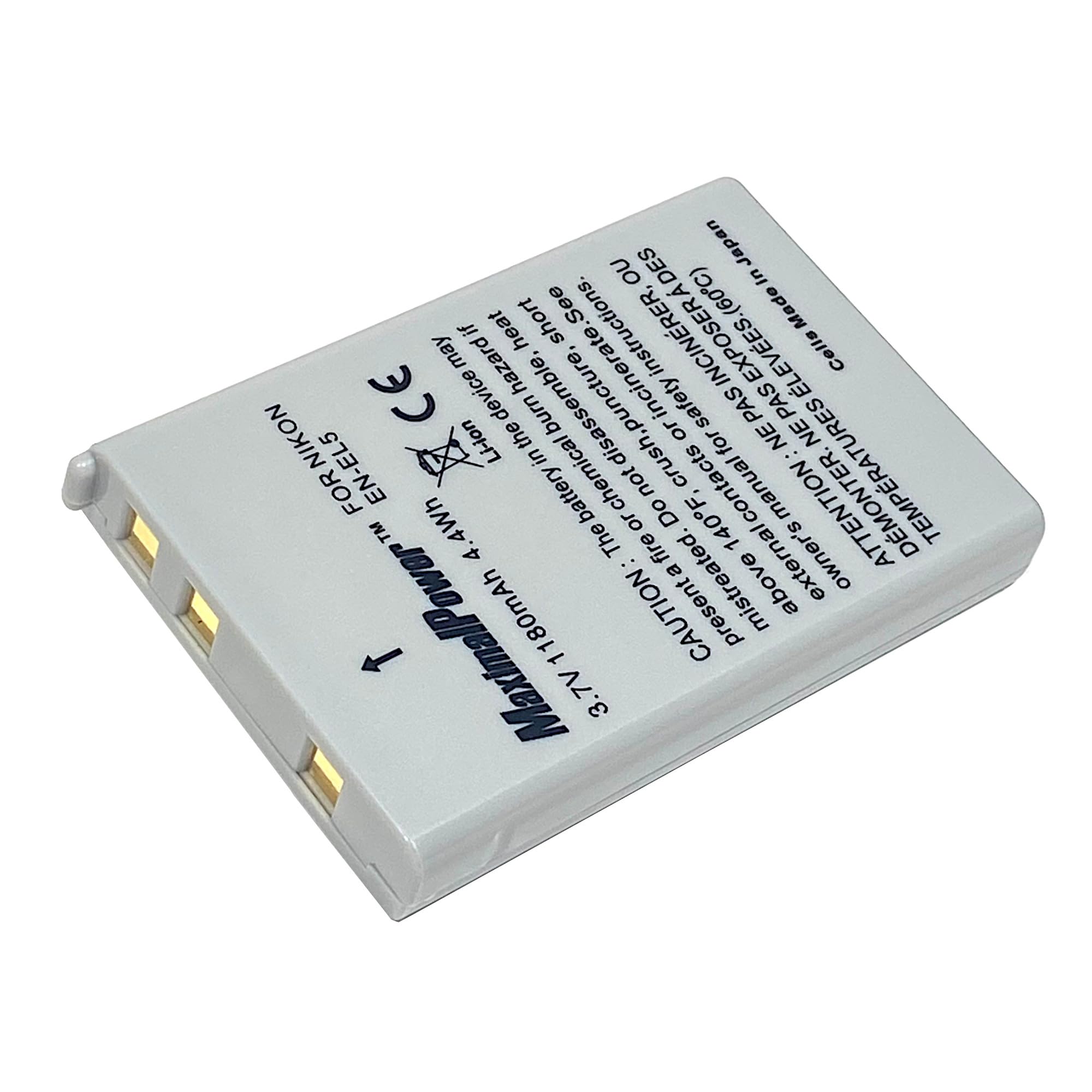Amazon.com: En-El5 Enel5 Battery For Nikon Coolpix P6000 P90 P100