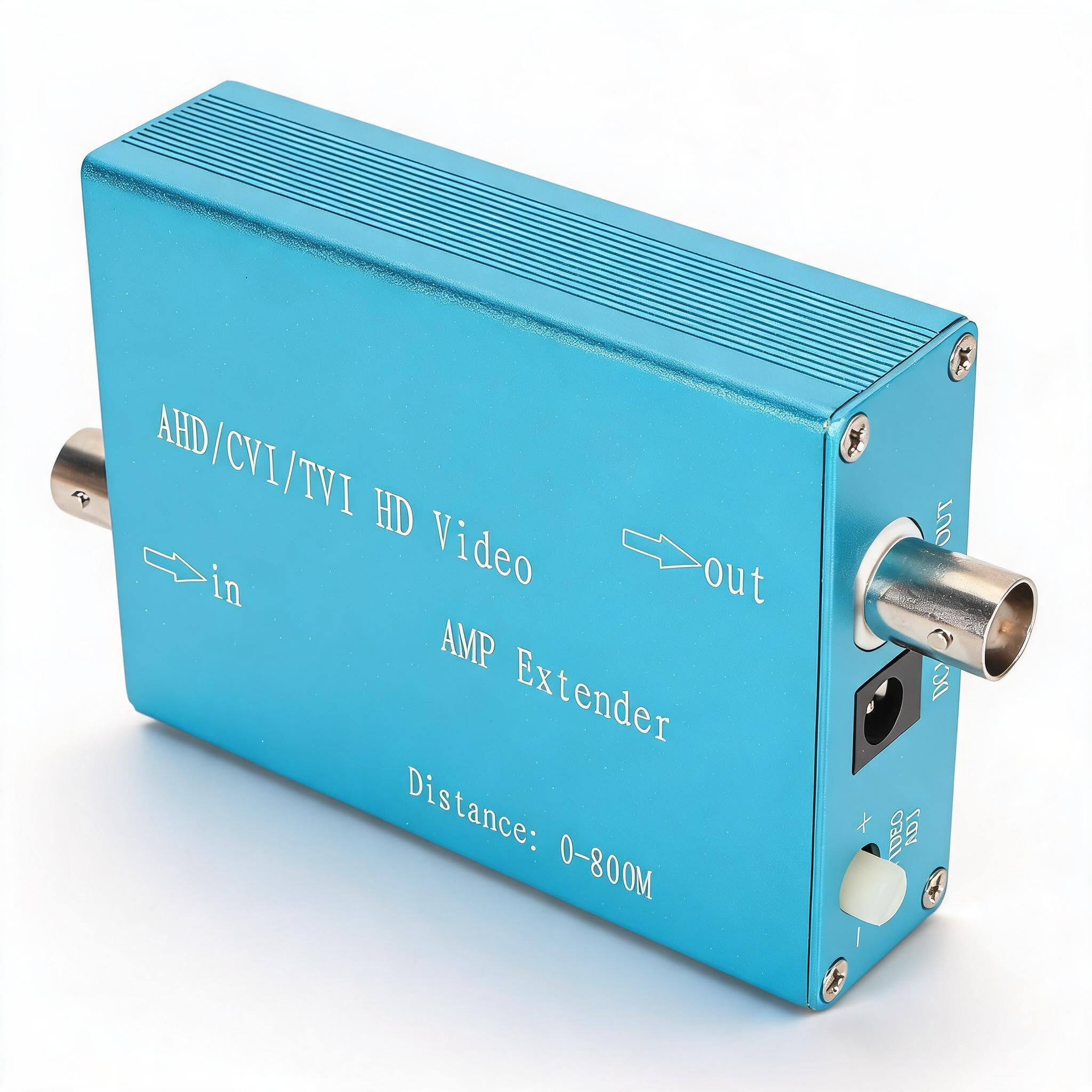 Annadue Amplificatore di Segnale Video HD AHD CVI TVI Amplificatore di Segnale Video con Plug and Play per di Sicurezza con Telecamera CCTV BNC