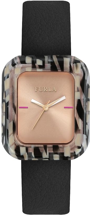 FURLA Orologio Analogico Quarzo Donna con Cinturino in Pelle R4251111505 :  Amazon.it: Orologi
