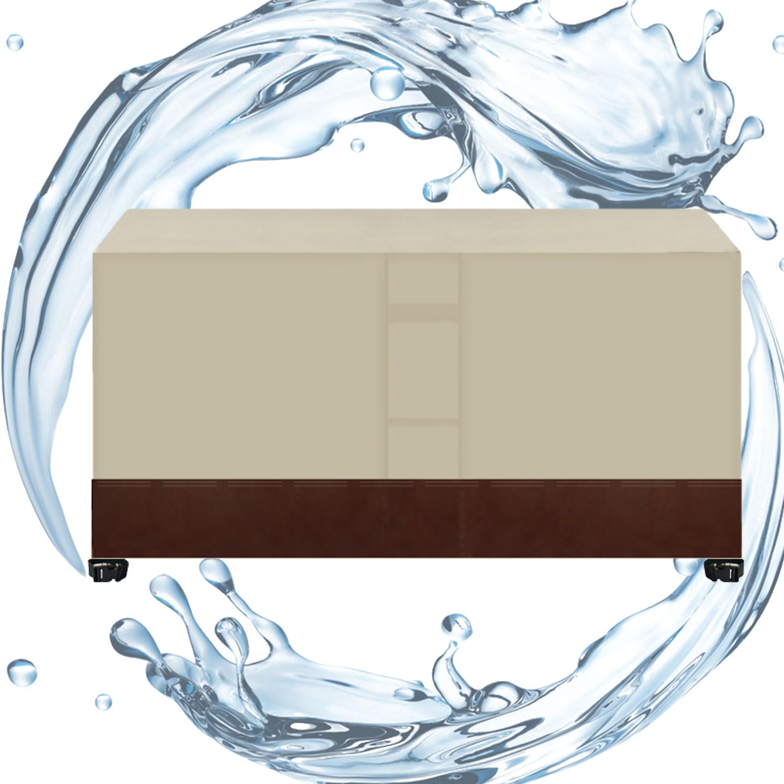 Conjuntos de Muebles Cubierta Impermeable 213x132x74cm, Funda para Muebles de Exterior Cubierta Protectora, Cubierta de Conjunto de Muebles, Unda Protectora Oxford Impermeable