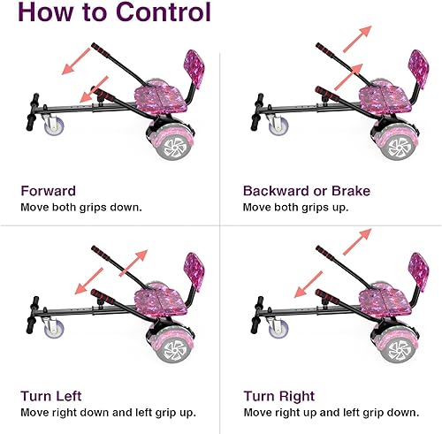 Miniatura 6 de Accesorio de asiento para aeropatineta, Hoverboard Go Kart