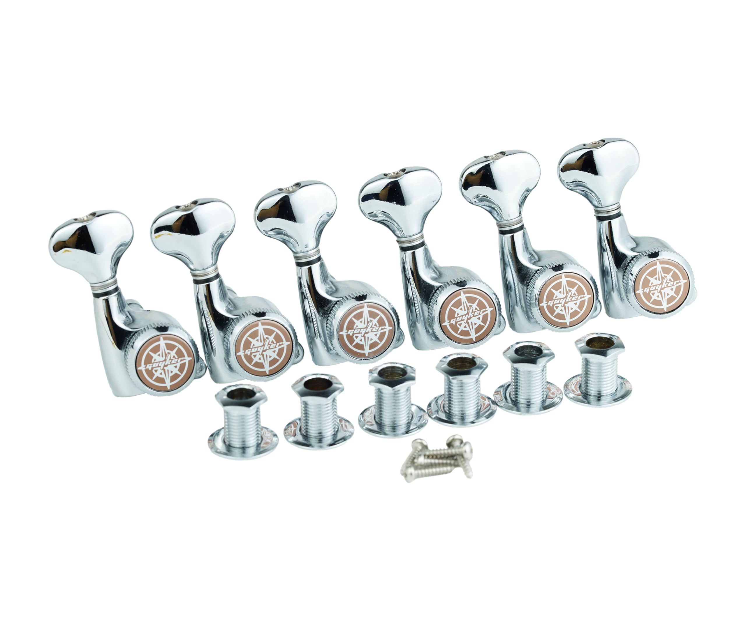 Amazon.com: Guyker 6Pcs Guitar Locking Tuners (6 Right Handed) – 1