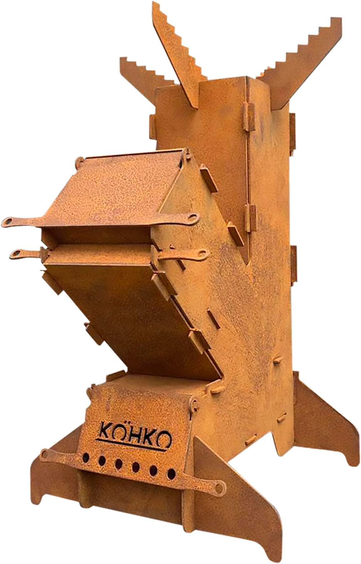 BBQ-Toro Raketenofen RAKETE #2 Rocket Stove für Jordan