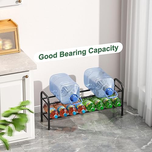 Miniatura 5 de Zapatero de 2 niveles para armario, organizador de zapatos de metal expandible, organizador de almacenamiento ajustable para zapatos, zapatero de