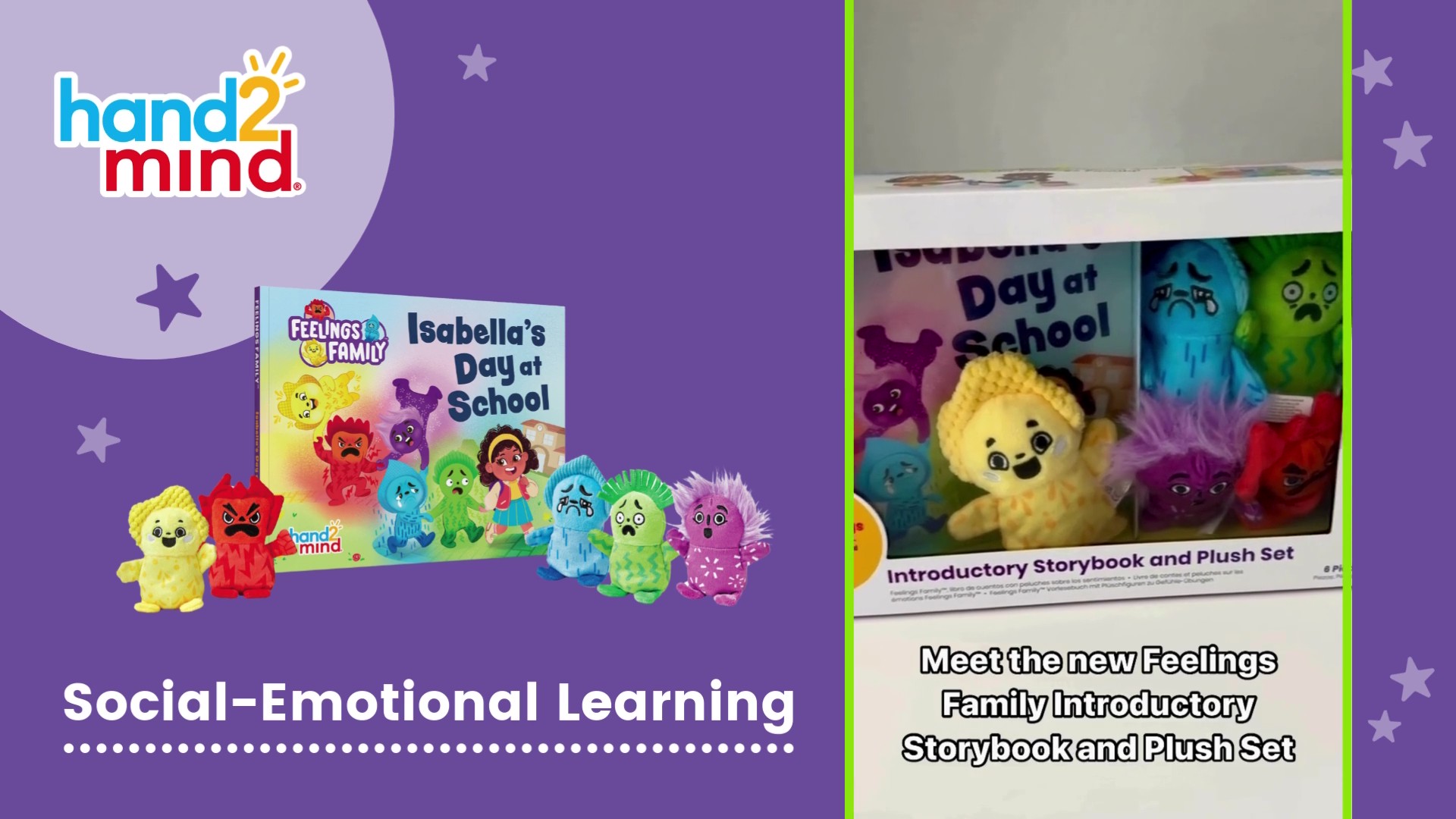 Amazon.com: hand2mind Feelings Family Introductory Storybook and