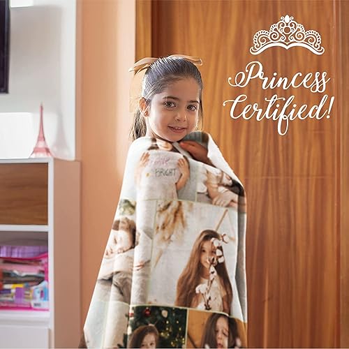 Miniatura 3 de Ships Next Day, Manta personalizada con imagen, impresa en Estados Unidos, manta de fotos personalizada (Sherpa - 60x80)