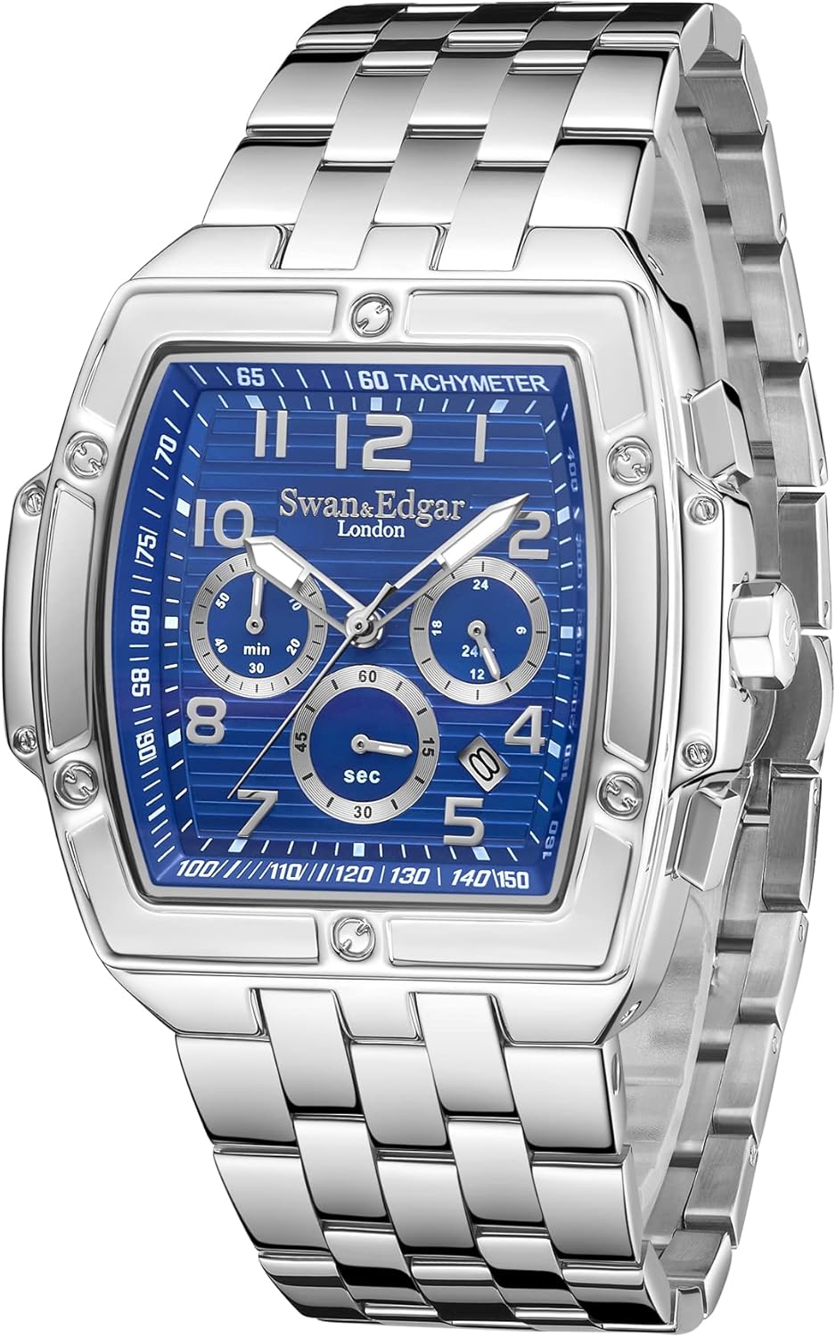 Swan & Edgar Ambassador Chronograph Designer Mens Mechanical Quartz Watches Men with Saphire Swan & Edgar Ambassador Chronograph Designer Mens Mechanical Quartz Watches Men with Saphire